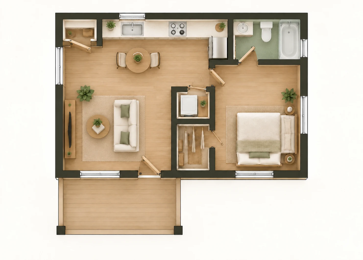 One 532 · View layout