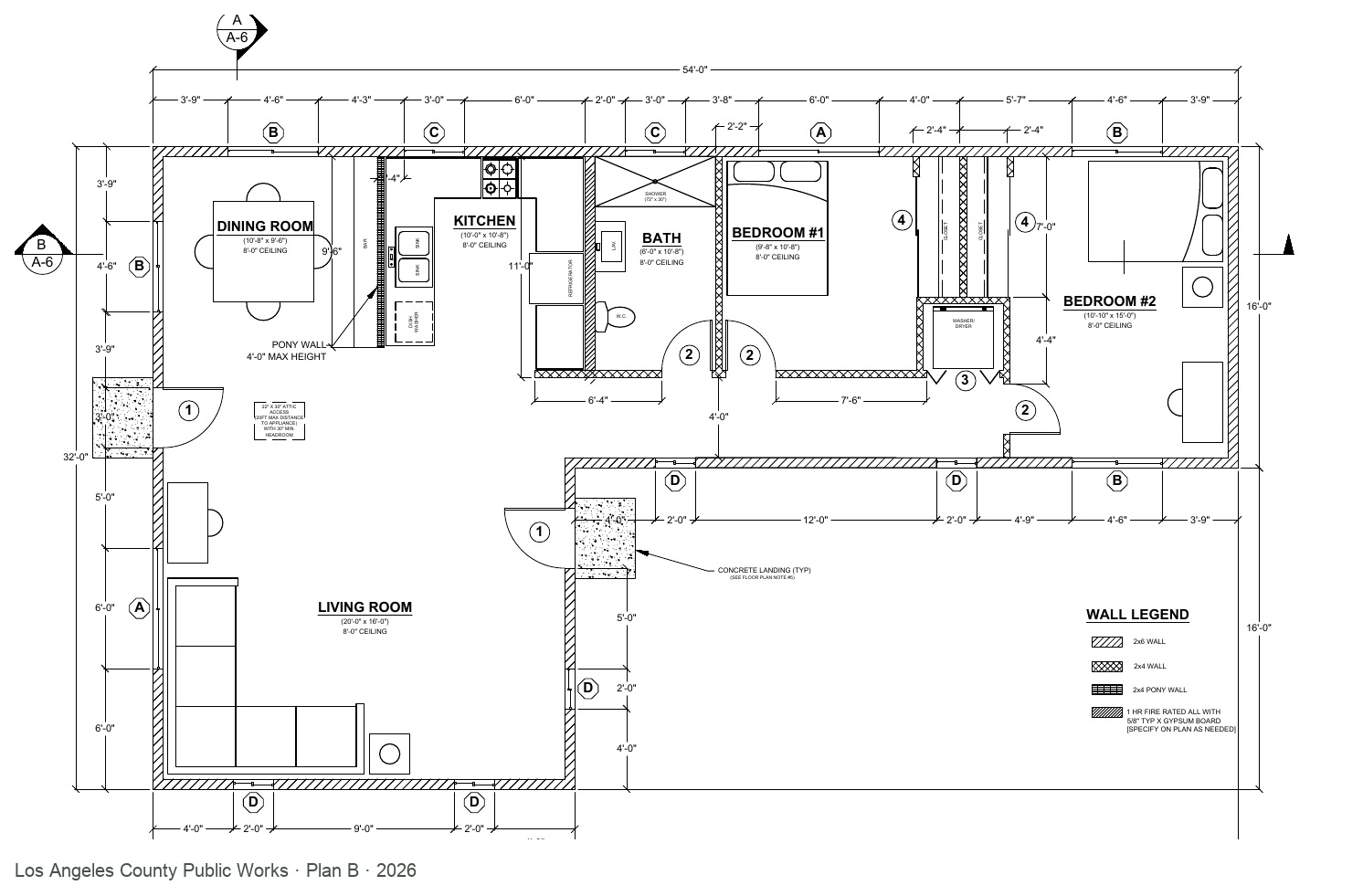 Family 1200 · 2 bedrooms · 1 bath